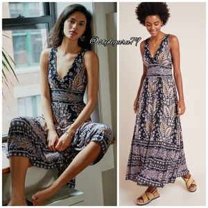 NWT, Anthropologie, Giulietta Maxi Dress